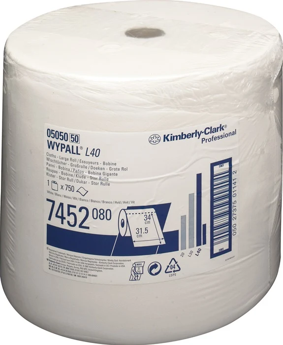 WYPALL Paño de limpieza WYPALL L40 7452 L315xA310aprox. mm ( 9000469693 )