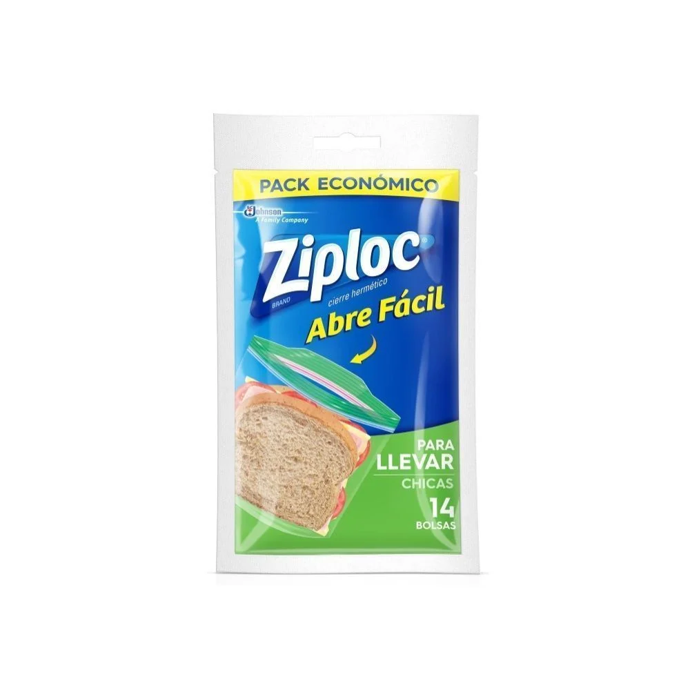 Bolsa Sándwich Chica 14 Un ZIPLOC