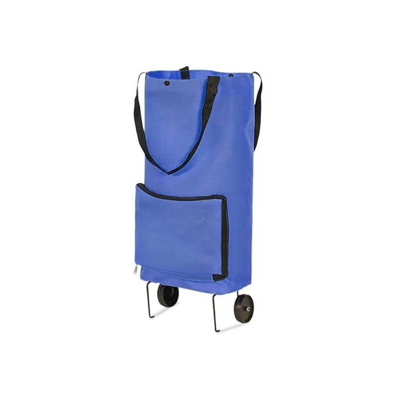 Bolso Carro De Feria Plegable Con Ruedas - Colores Varios Zona Ofertas