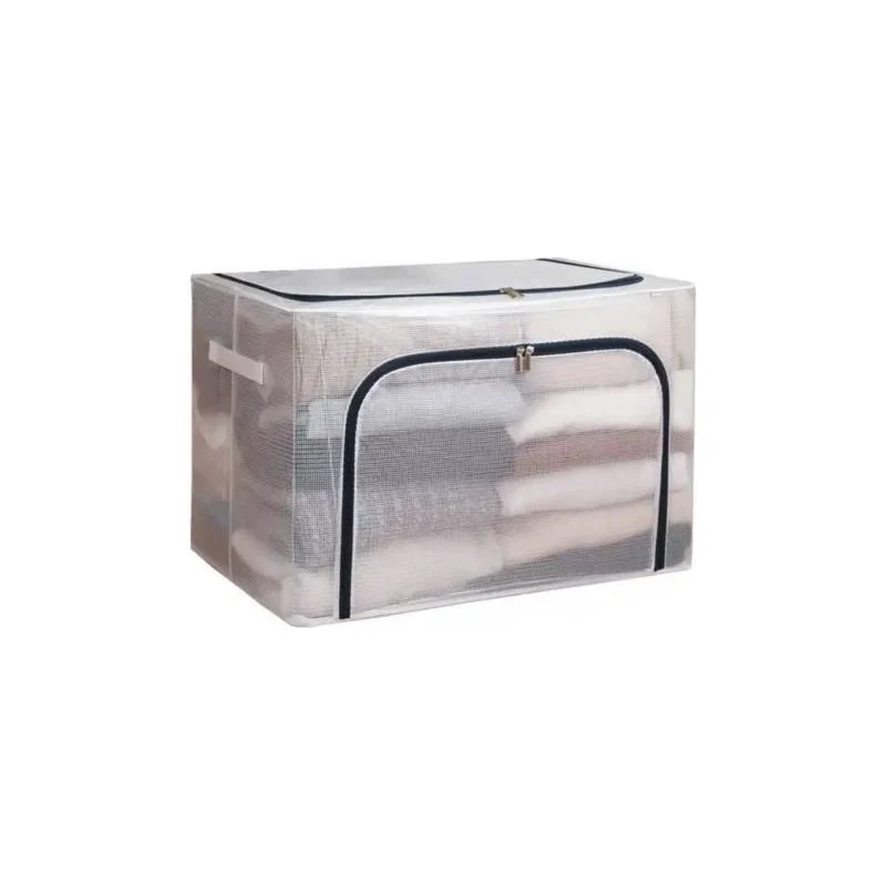 Caja Organizadora Con Cierres Y Asas 60x39x41cm X Zona Ofertas