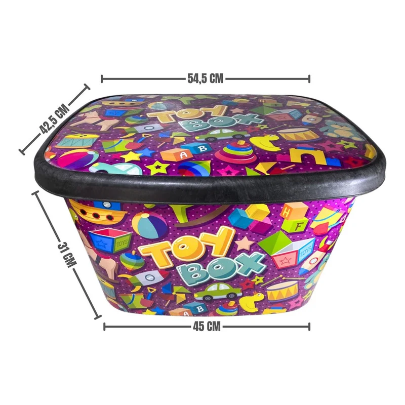 Caja Plastica Infantil 50 Litros M11851 V Zona Ofertas