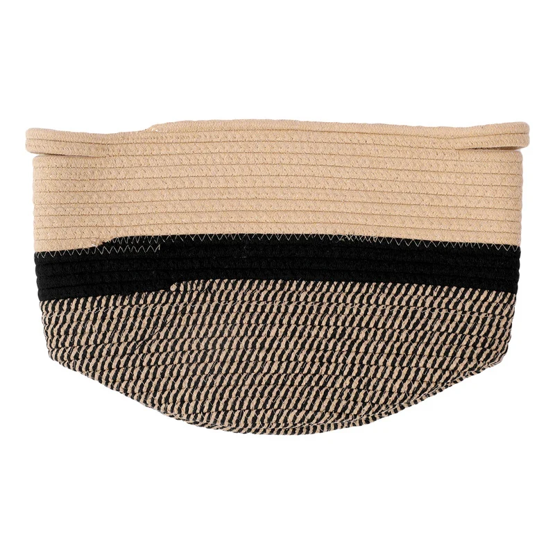 Canasto De Cuerda De Algodón Medianos 25×25 Cm V Zona Ofertas
