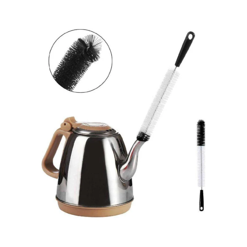 Cepillo De Limpieza De Nailon P/ Botellas Pack 5 Zona Ofertas