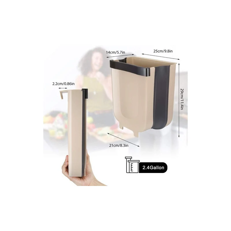 Cesto Basura Colgante Residuos Cocina Plegable Grande Varios Zona Ofertas