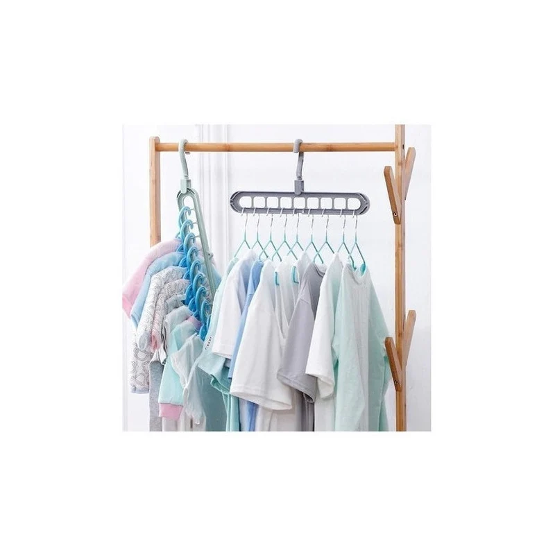 Colgador Magic Para 9 Perchas 2 Posiciones Giratorio N/ Zona Ofertas