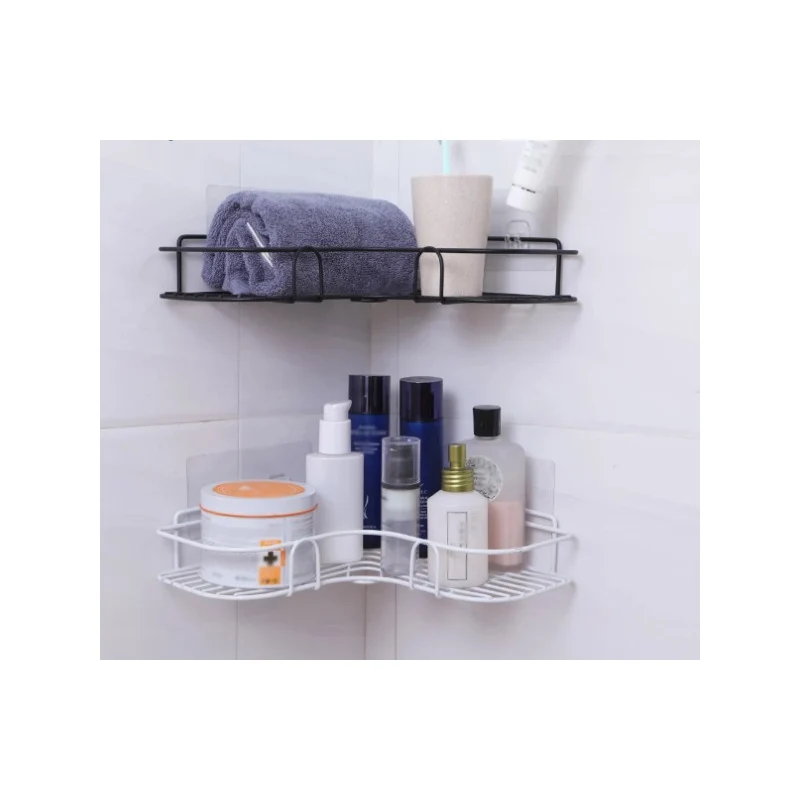 Esquinero Organizador Repisa De Baño / Cocina Adeshiva Meta N/ Zona Ofertas