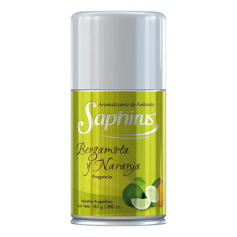 Fragancia Saphirus Repuesto Aerosol Bergamota Y Naranja Zona Ofertas