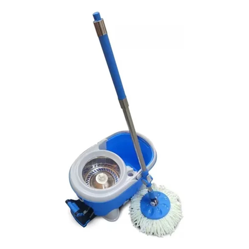 Mopa Giratoria 360 Con Pedal Cesta Acero Inoxidable Premiun V Zona Ofertas