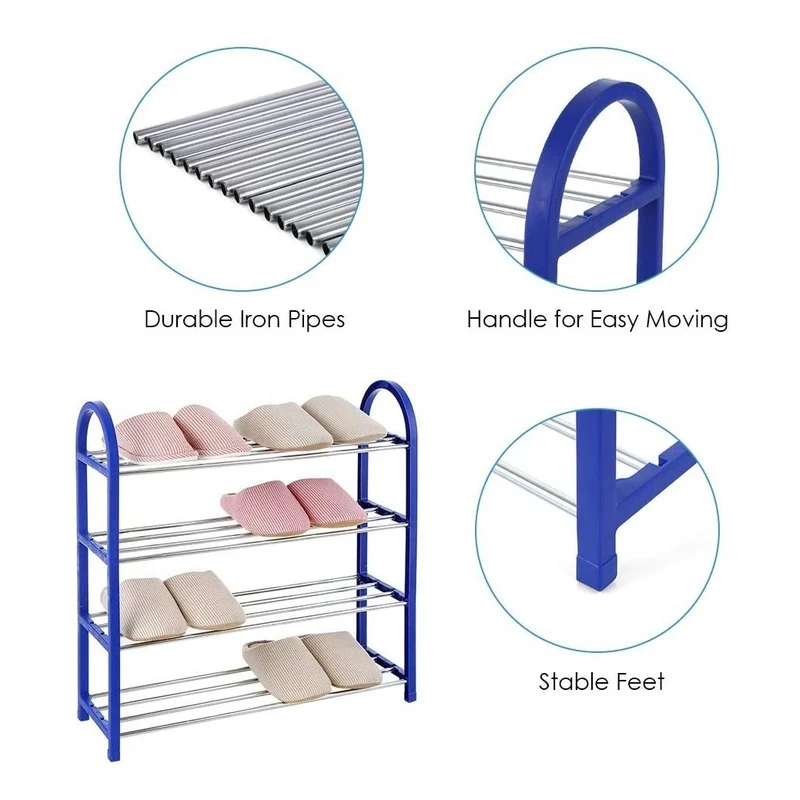Muebles Zapateras Zapatera 4 Niveles 8 Pares Organizador Varios Zona Ofertas