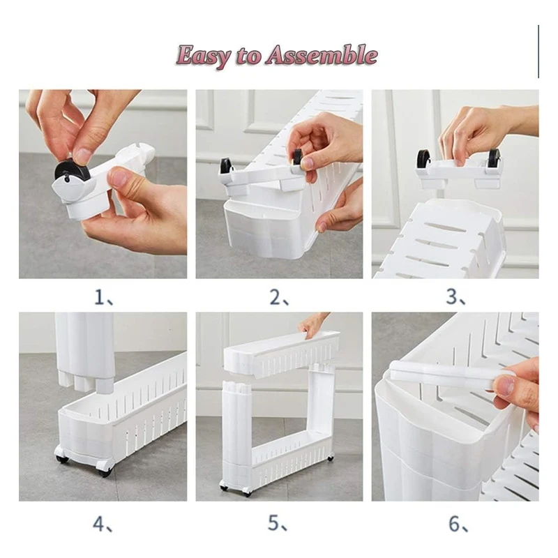 Organizador 2 Niveles C/ Rueda Ahorra Espacio Baño Cocina Zona Ofertas