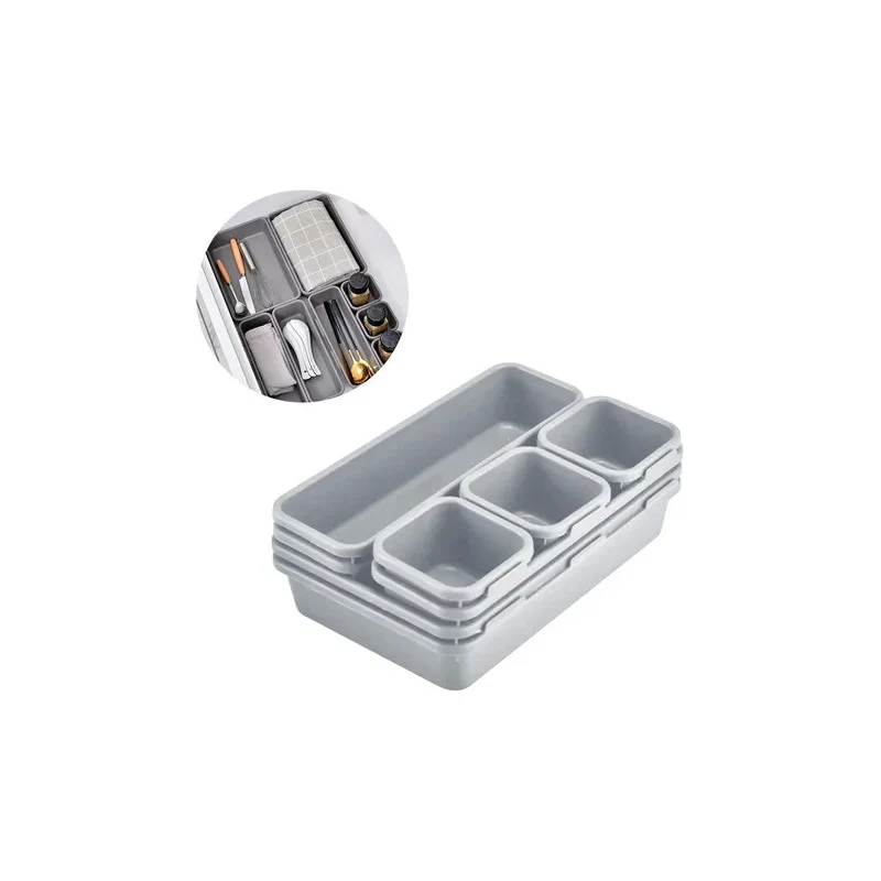 Organizador Para Cajones Separadores X 8 Piezas V Zona Ofertas