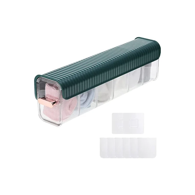 Organizador De Ropa Interior Tubular Con Tapa Zona Ofertas