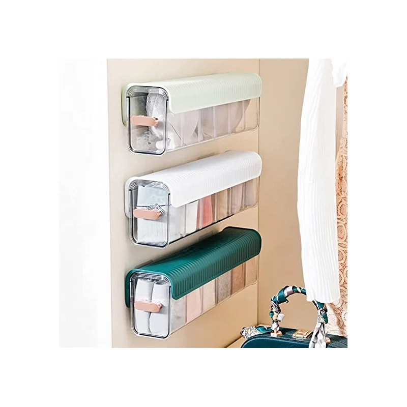 Organizador De Ropa Interior Tubular Con Tapa Zona Ofertas