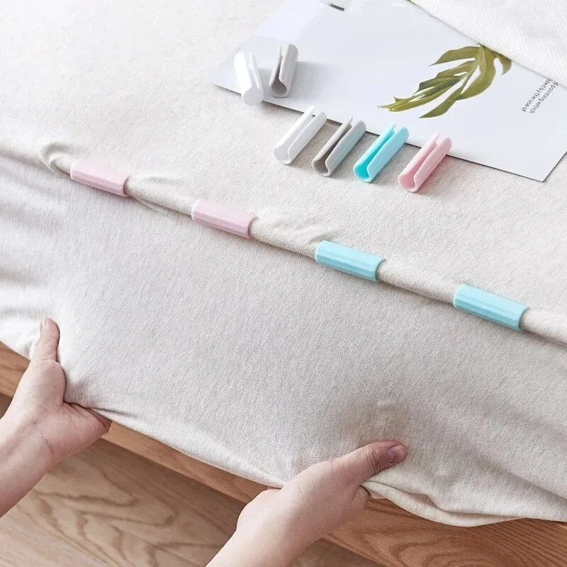 Pinzas De Plástico Antideslizantes Para Cama X 10 Unidades Varios Zona Ofertas