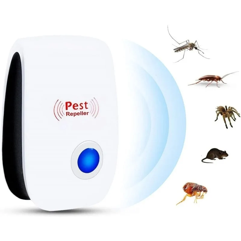 Repelente Electrónico De Plagas, Insectos Y Roedores Zona Ofertas