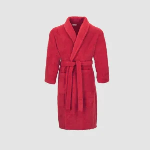 Antimanchas Albornoz Algodón Rojo Donegal Talla S