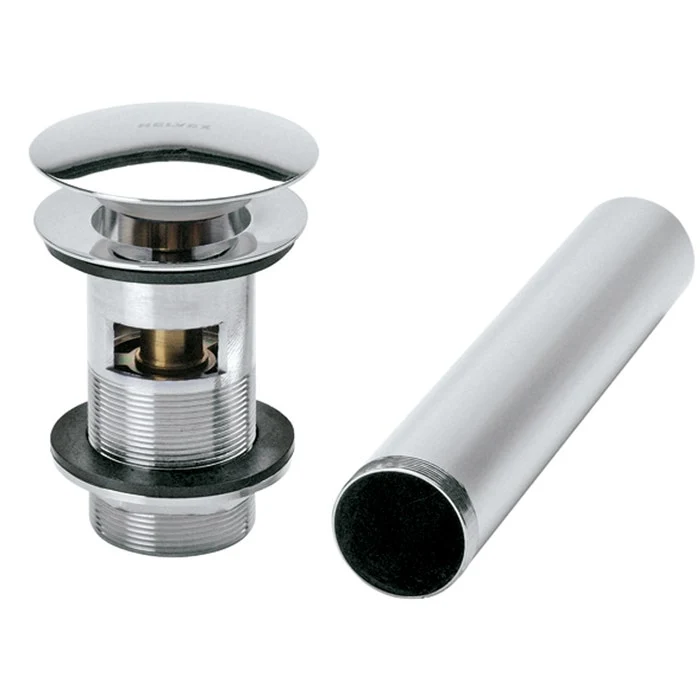 CONTRA DE PUSH PARA LAVABO CON REBOSADERO TH-064 para Ropa Blanca y de Color