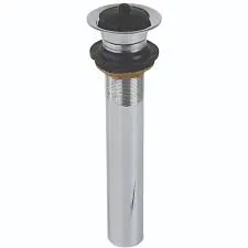 DESAGUE LAVADERO 1 1/2" X 8" CROMADO "NACIONAL" Apto para Lavado en Frío