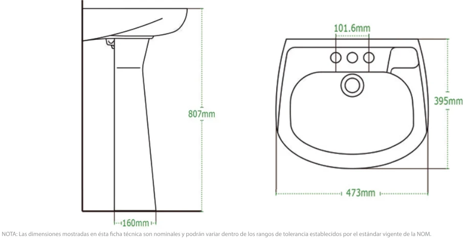 Hipoalergénico LAVABO Y PEDESTAL JAZMIN BLANCO (Calidad única)*