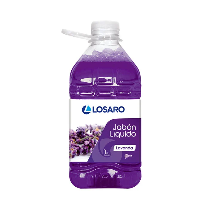 Jabon liquido lavanda 1 Gl - Losaro con Tecnologí Antimanchas