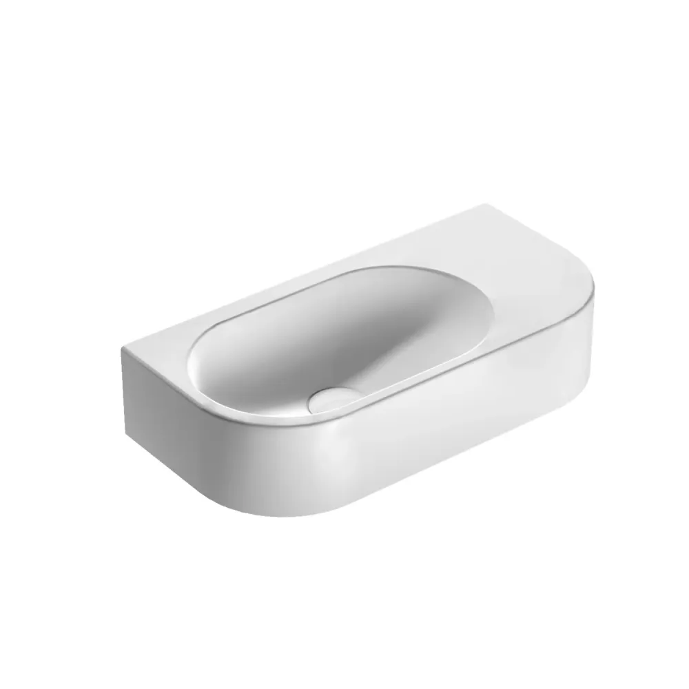 Líquido Lavabo Sospeso Ceramica Globo Forty3 55x27