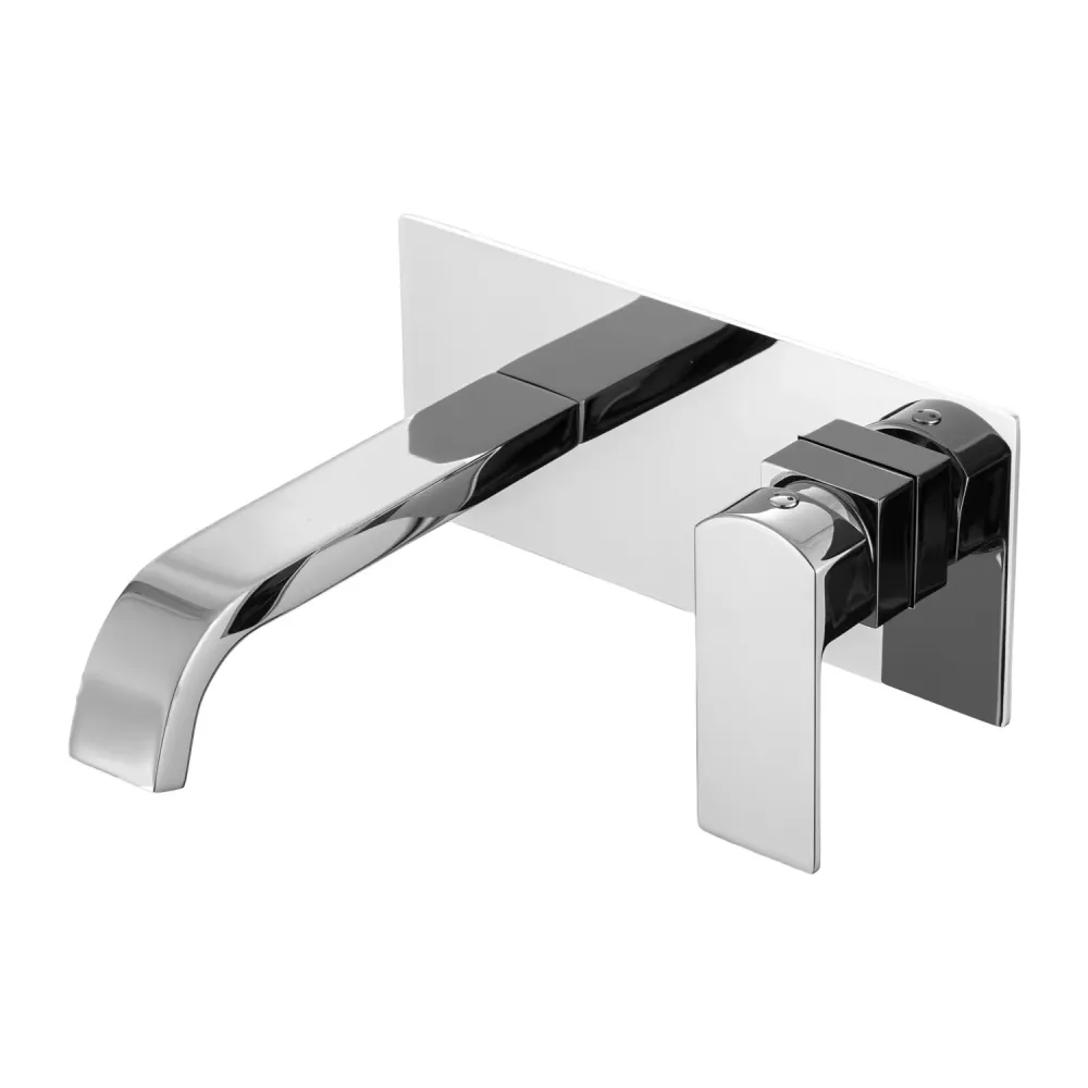 Mezclador lavabo empotrado serie Nix en latón cromado para Ropa de Color