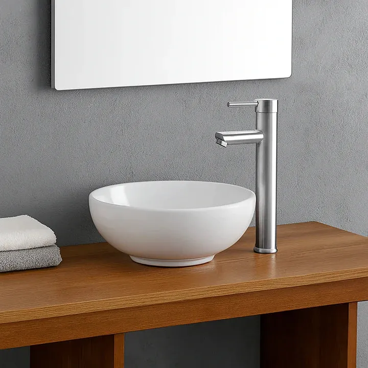 MONOMANDO LAVABO GRANDE DAMASCO INOX 3210IN