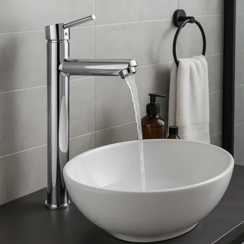 MONOMANDO LAVABO GRANDE DAMASCO INOX 3210IN
