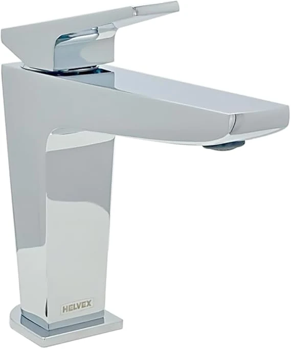 MONOMANDO LAVABO SIN CONTRA SPIGA CROMO SPG-100 con Protector UV