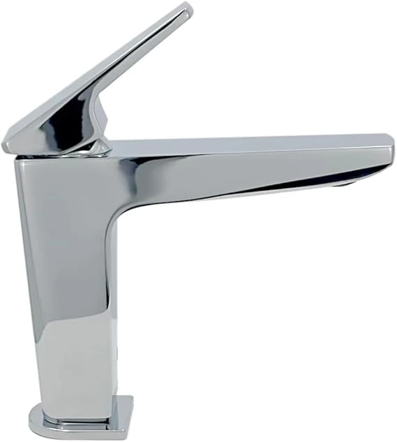 MONOMANDO LAVABO SIN CONTRA SPIGA CROMO SPG-100 con Protector UV