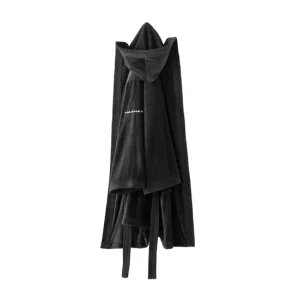 Perfumado Albornoz CASUAL negro S-M