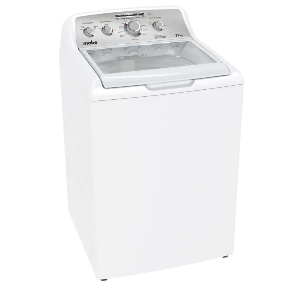 Perfumado Lavadora aqua saver esmeralda automatica de 21kg sanitizado blanco mabe