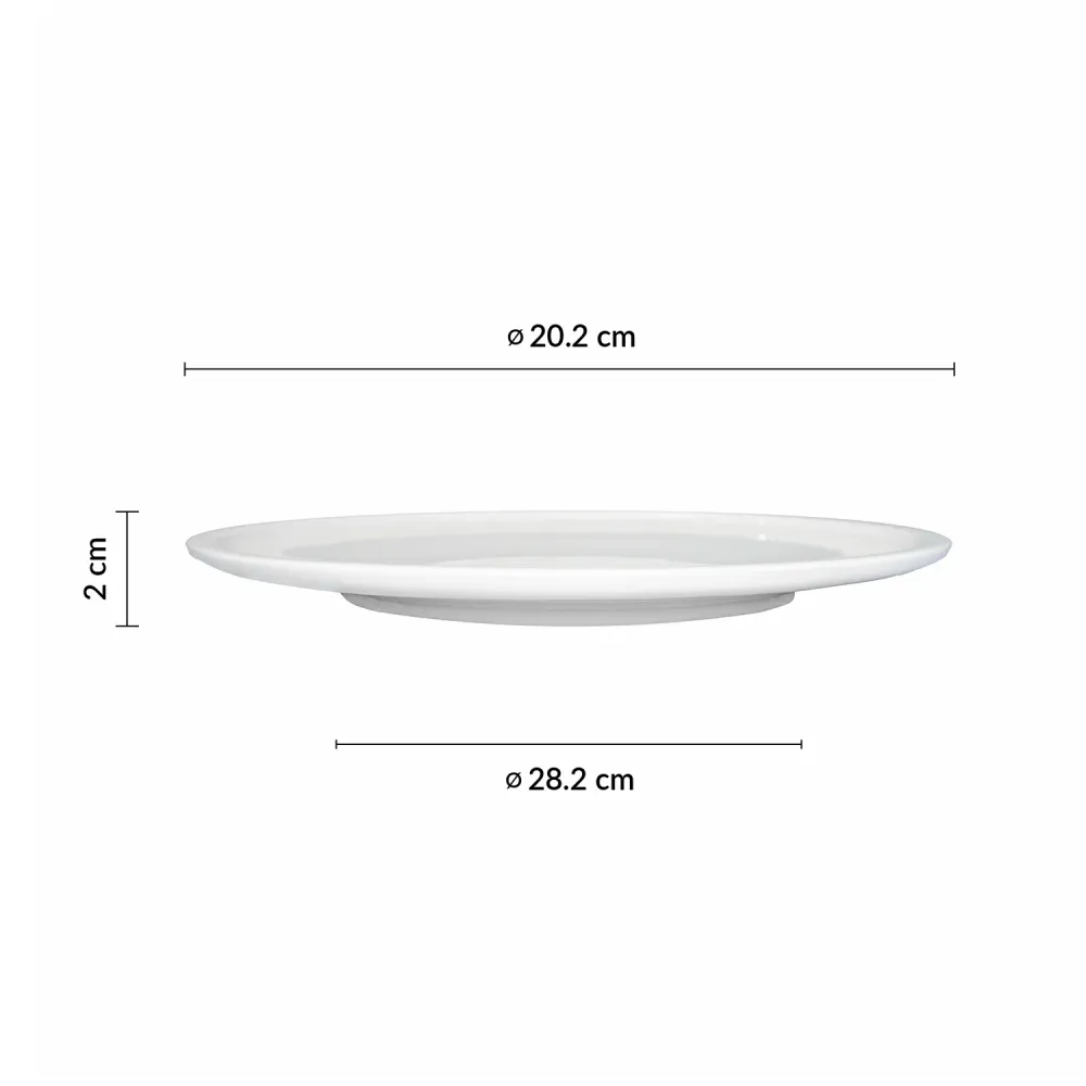 Líquido Lavavajillas Plato Coupe 20.2 cm Blanco Ease