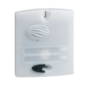 Platine de rue pour 1 logement couleur opaco Hager MHF03X