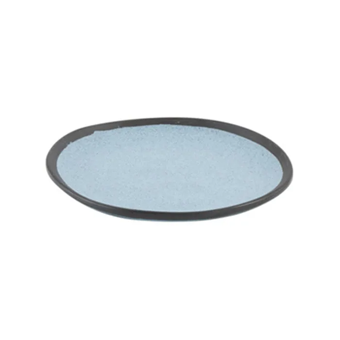 Plato Coupe Redondo 23 cm Azul Pottery Market