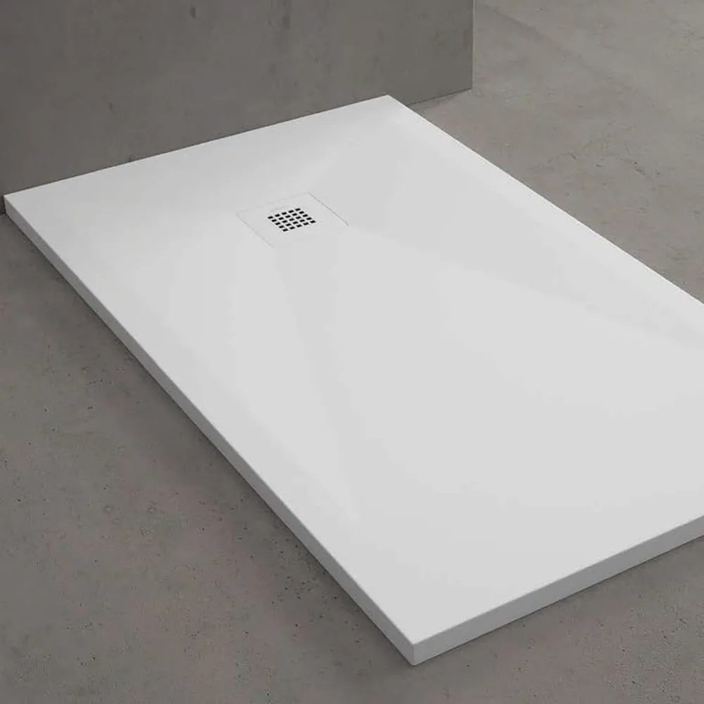 Plato de ducha de resina modelo Plus 70x120cm blanco pizarra