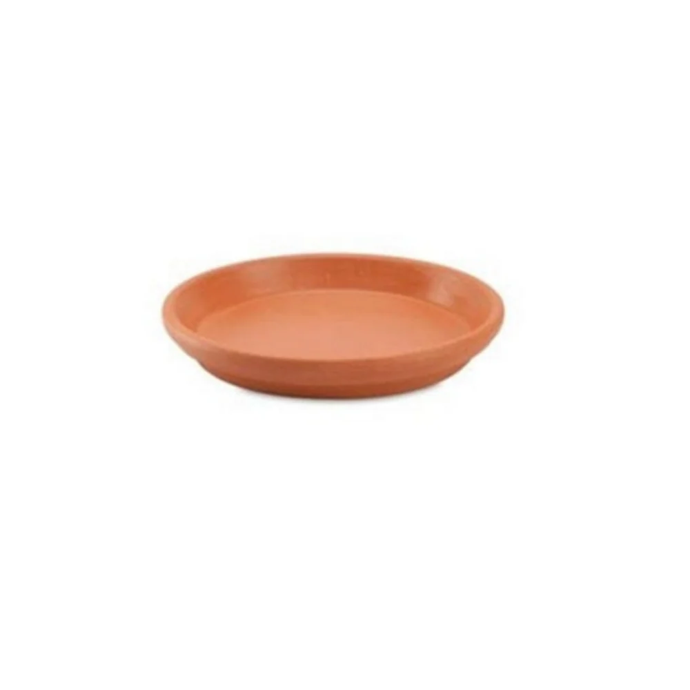 Secador de Platos Plato Macetero Redondo Terracota N°10 - 25 Cm