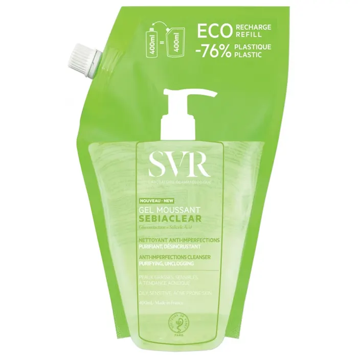 SVR - Sebiaclear Foaming Salicylic Acid Cleanser Refill 400ml